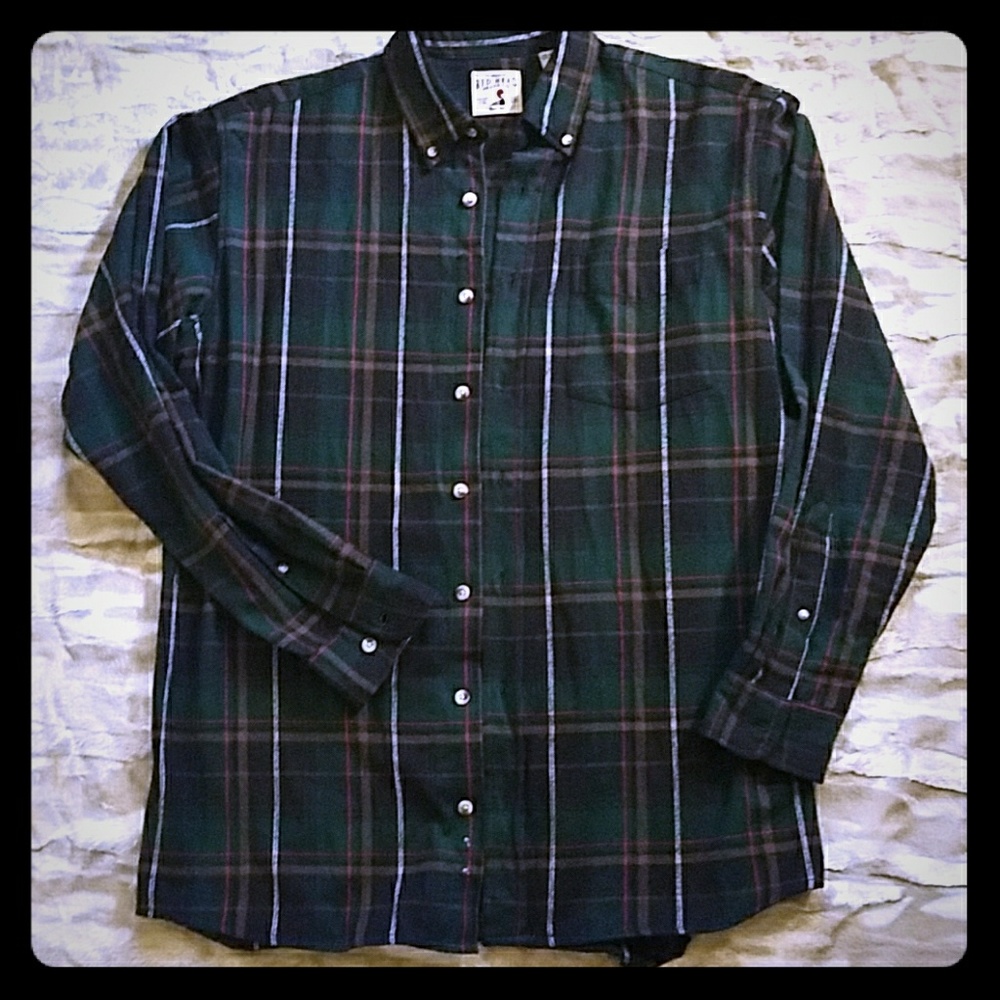 RedHead Men's Plaid Flannel